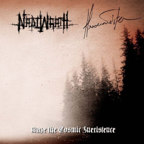 Cover for Nadiwrath / Hexenmeister · Raze the Cosmic Inexistence Split (CD) (2012)