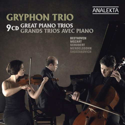 Cover for Gryphon Trio · Great Piano Trios (CD) [Box set] (2012)