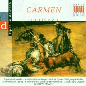 Cover for Bizet / Rothenberger / Spiess / Lrc / Patane · Carmen (CD) (1999)