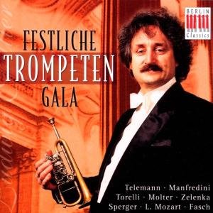 Cover for Telemann / Guttler · Festive Trumpet Gala (CD) (2008)