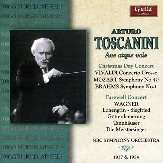 Cover for Toscanini / Vivaldi / Mozart / Brahms / Nbcso · Christmas Day &amp; Farewell Concerts: 1937 &amp; 1954 (CD) (2011)