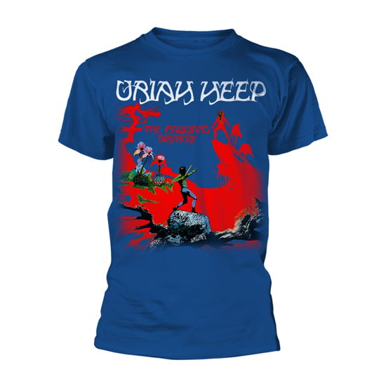 Cover for Uriah Heep · The Magicians Birthday (Blue) (T-shirt) [size XXXL] [Blue edition] (2018)