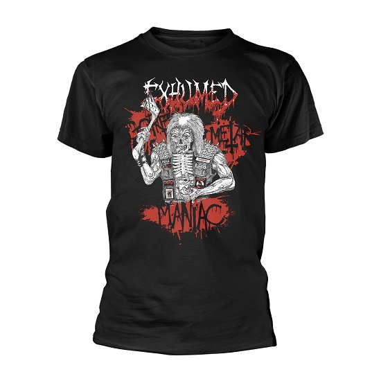 Cover for Exhumed · Gore Metal Maniac (Black) (T-shirt) [size M] [Black edition] (2019)