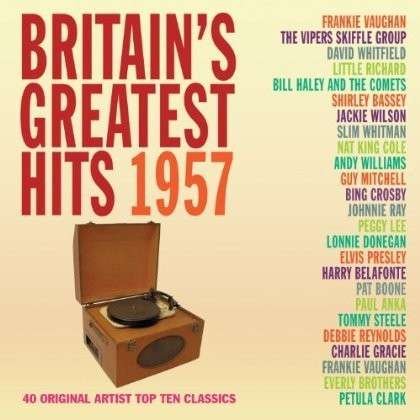 Cover for Various Artists · Britains Greatest Hits 1957 (CD) (2013)