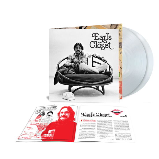 Cover for Earl's Closet: The Lost Archive Of Earl Mcgrath, 1970-1980 (LP) [Clear vinyl edition] (2022)