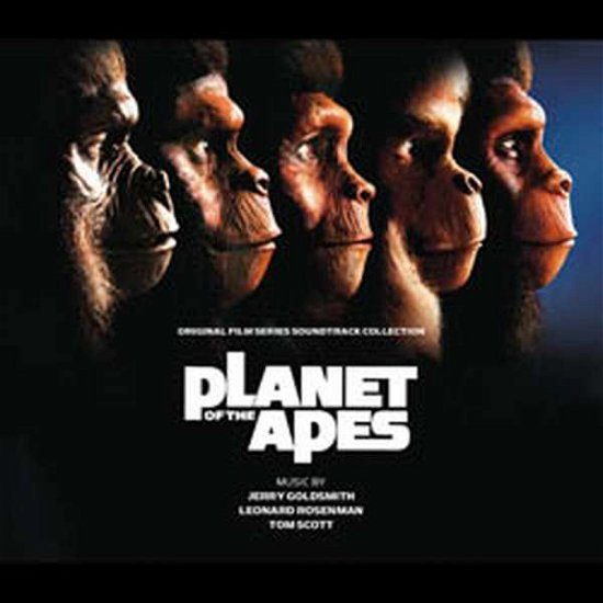 Planet Of The Apes - Original Film Series Soundtrack Collection - Goldsmith, Jerry / Leonard Rosenman / Tom Scott - Musiikki - LALALAND RECORDS - 0826924150023 - tiistai 6. elokuuta 2019