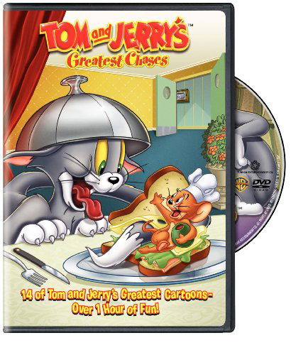 Cover for Tom &amp; Jerry's Greatest Chases (DVD) (2010)