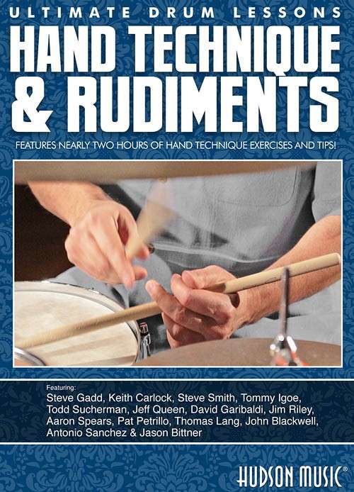 Cover for Hand Technique &amp; Rudiments (DVD) (2012)