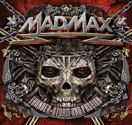 Cover for Mad Max · Thunder, Storm &amp; Passion (CD) [Digipak] (2015)