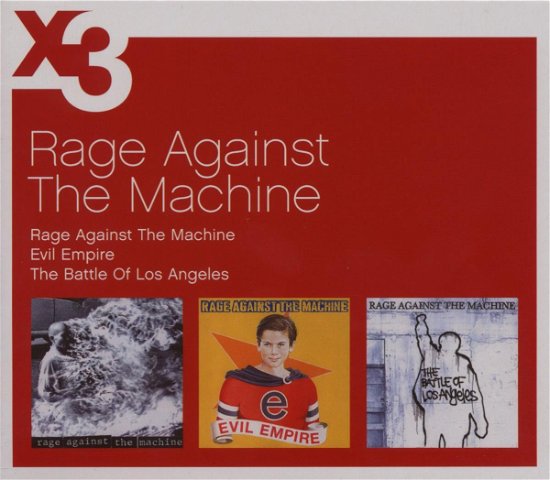 Cover for Rage Against the Machine · Rage.. / Evil.. / Battle.. (CD) (2007)