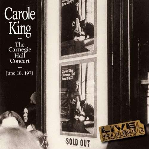 Cover for Carole King · Carnegie Hall Concert - June 18 1971 (CD) (2008)
