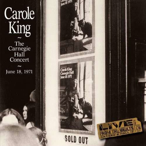 Cover for Carole King · Carnegie Hall Concert: June 18, 1971 (CD) (1971)