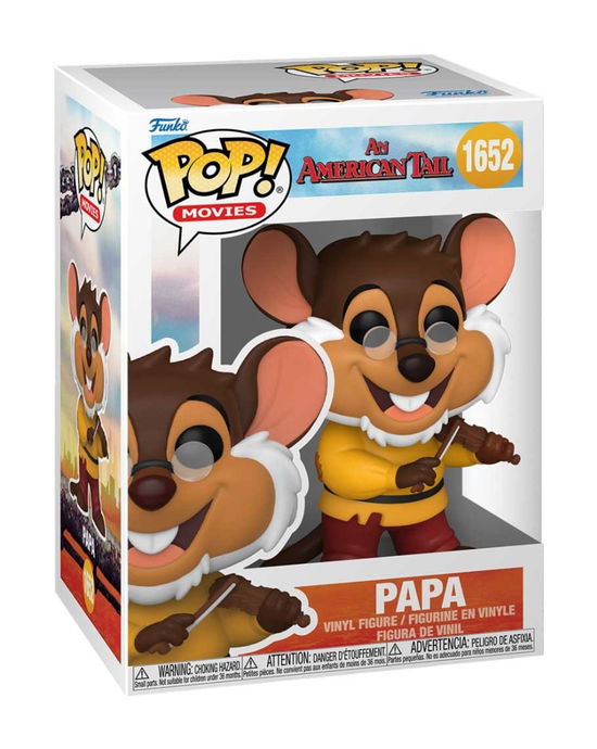 Funko Pop Movies American Tail Papa - Pop Movies American Tail - Gadżety - Funko - 0889698812023 - 