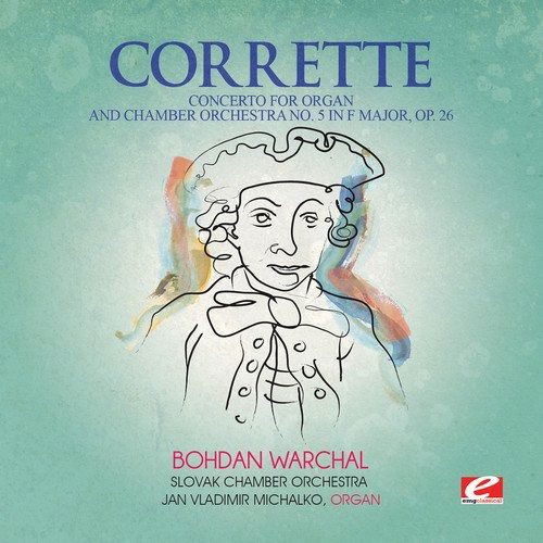 Cover for Correttemichel · Concerto For Organ &amp; Chamber Orch 5 In F Major (CD) (2013)