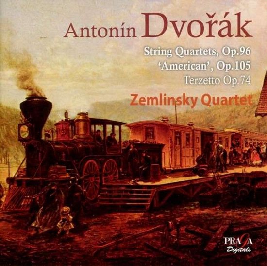 Cover for Dvorak · Streichquart.Op.96 &amp; 105/Terzetto (CD) (2013)