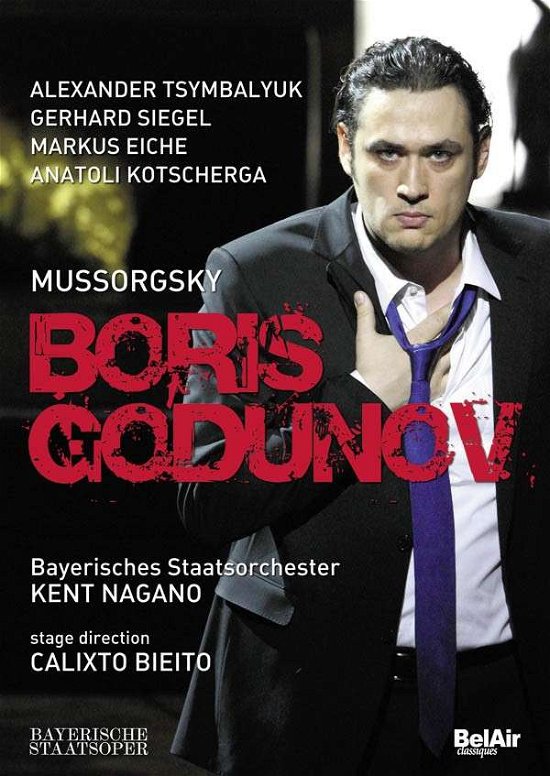 Cover for Bayerisches Staatsor / Nagano · Boris Godunov (DVD) (2014)