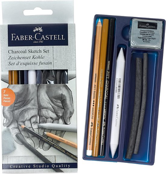 Cover for Faber · FABER-CASTELL Zeichenset Kohle (ACCESSORY) (2024)
