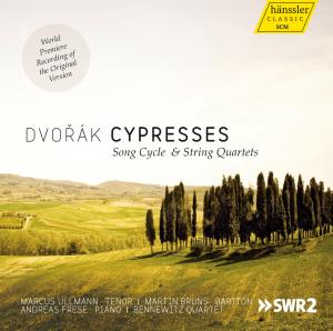 Cover for Dvorak / Ullmann / Bennewitz Quartet / Freese · Cypresses Song Cycle &amp; String Quartets (CD) [Original edition] (2012)