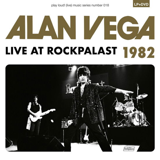 Cover for Alan Vega · Live at Rockpalast (LP + Dvd) (LP) (2023)