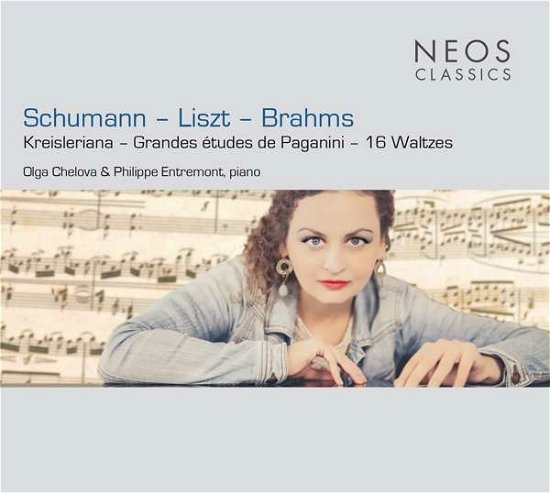 Kreisleriana / Paganini-etude/16 Walzer - Chelova, Olga / Philippe Entremont - Musiikki - NEOS - 4260063321023 - perjantai 15. lokakuuta 2021