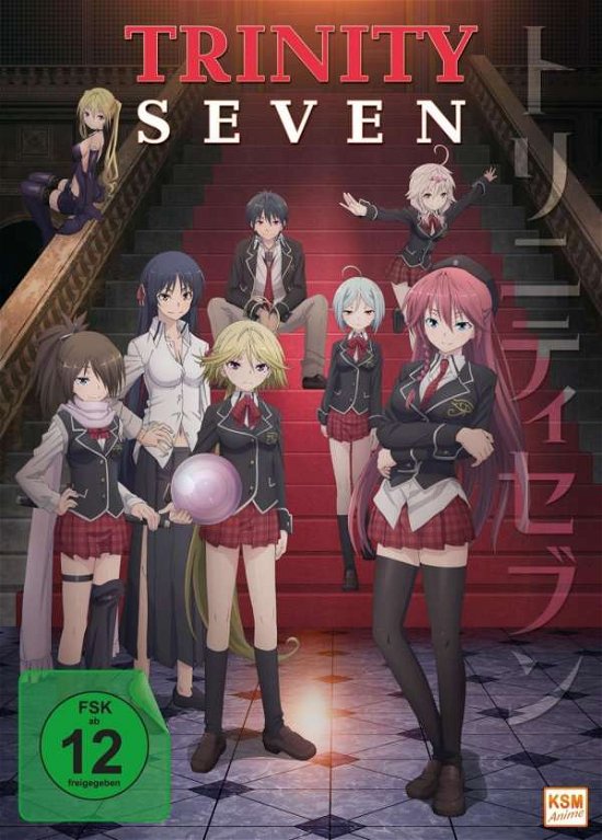 Cover for N/a · Trinity Seven - Gesamtedition: Ep.01-12 [3 DVDs] (DVD) (2019)