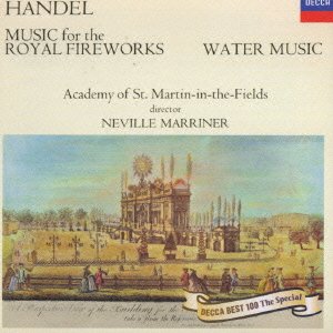 Cover for Neville Marriner · Handel: Music for the Royal Fireworks (CD) [Reissue edition] (2017)