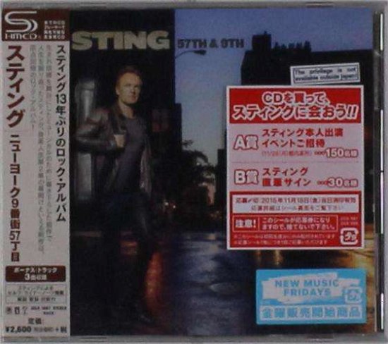 57Th & 9Th - Sting - Musik - UNIVERSAL - 4988031189023 - 11. november 2016