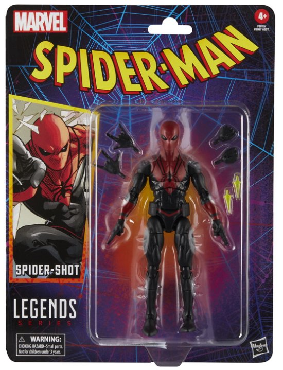 Spider-Man Marvel Legends Actionfigur Spider-Shot - Hasbro - Merchandise -  - 5010996197023 - 8. maj 2024
