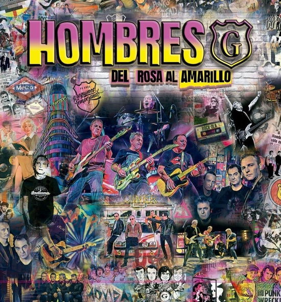 Cover for Hombres G · Del Rosa Al Amarillo (LP) (2024)