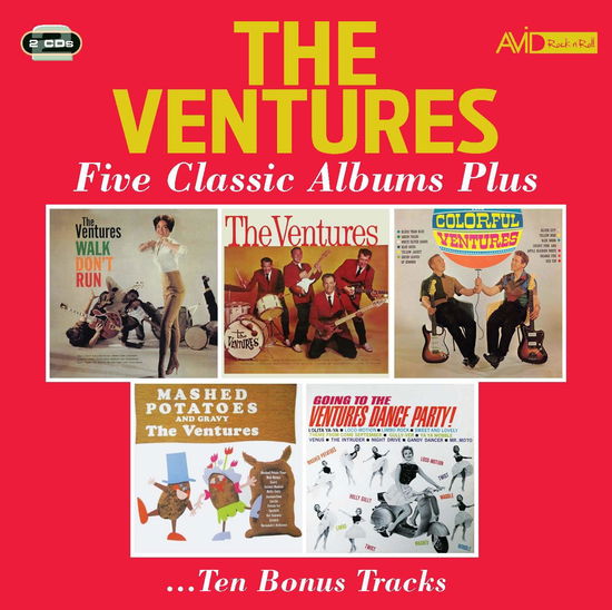 Five Classic Albums - Ventures - Música - AVID - 5022810335023 - 6 de setembro de 2019