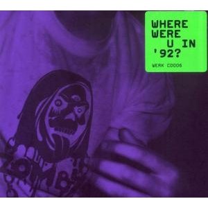 Cover for Zomby · Where Were U in '92 (CD) (2008)