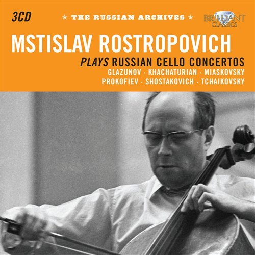 Cover for Mstislav Rostropowitsch · Rostropovitch Spielt Russische Cellokonzerte (CD) (2011)