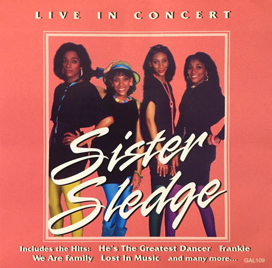 Live in Concert - Sister Sledge - Musique -  - 5029955105023 - 31 janvier 2024