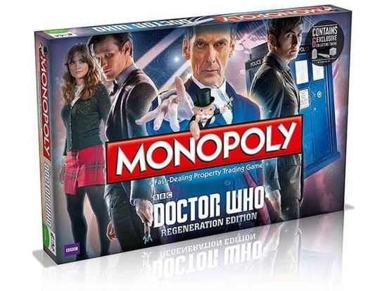 Cover for Winning Moves · Monopoly - Dr WHO- Board Game  - (Toys)