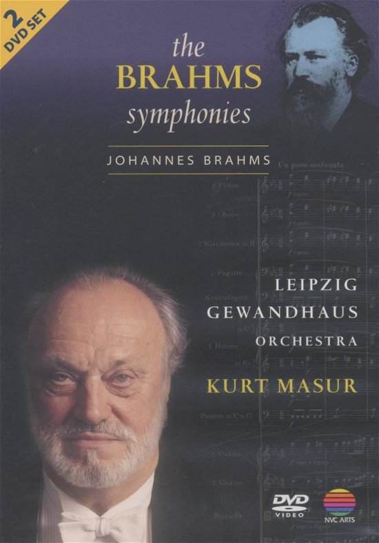 Cover for Kurt Masur · Brahms: the Symphonies (DVD) (2014)