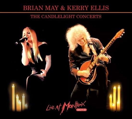 Cover for May Brian &amp; Ellis Kerry · The Candlelight Concerts - Montreux 2013 (Płyta DVD/CD) (2014)