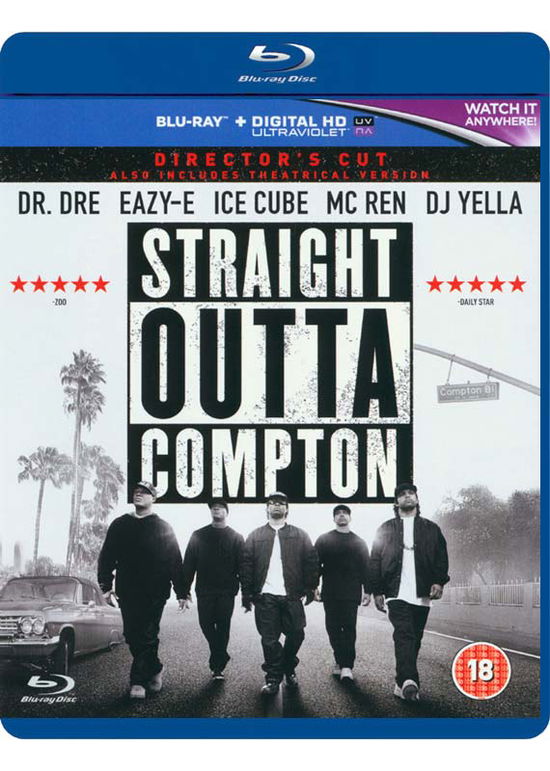 Cover for Straight Outta Compton (Blu-Ray) (2016)