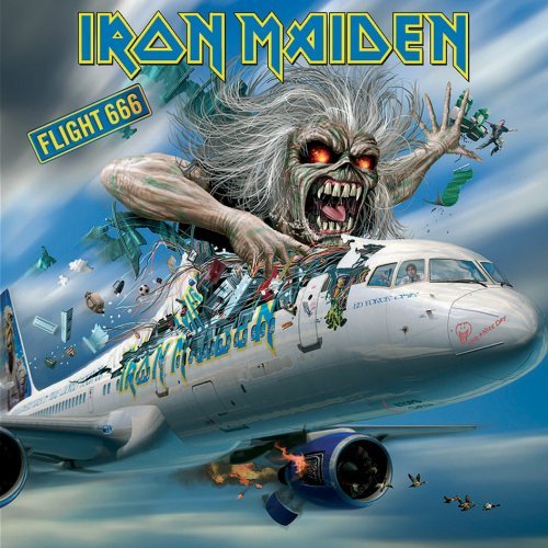 Cover for Iron Maiden · Iron Maiden Greetings Card: Flight 666 (Postkort)