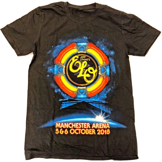 ELO Unisex T-Shirt: Manchester Event (Ex-Tour) - Elo ( Electric Light Orchestra ) - Merchandise -  - 5056170672023 - 