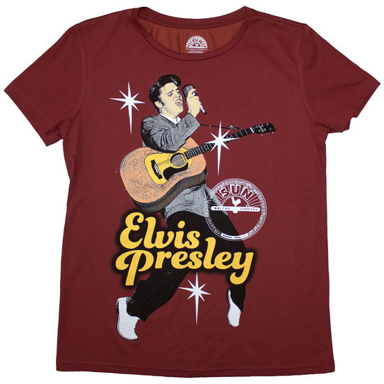 Sun Records · Sun Records Ladies T-Shirt: Elvis Mic (T-shirt) [size S] (2024)