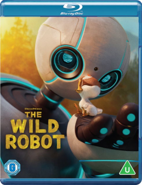 Cover for The Wild Robot Bluray · The Wild Robot (Blu-ray) (2025)