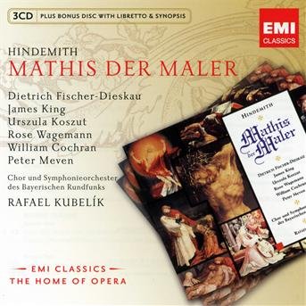 Cover for Kubelik Rafael / Bavarian R. S · Hindemith: Mathis Der Maler (CD) (2011)