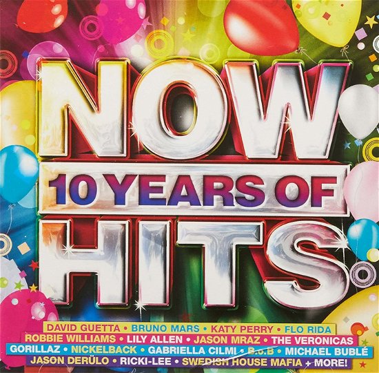 Now: Ten Years of Hits - Various Artists - Música - EMI - 5099972585023 - 7 de dezembro de 2012