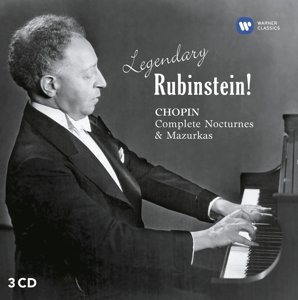 Legendary Rubinstein!: Chopin - Rubinstein Arthur - Musiikki - WEA - 5099973025023 - torstai 16. marraskuuta 2017