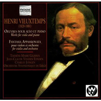 Cover for Gilissen / Vanden Eynden · Works for viola &amp; piano / Fantasia appassionata Pavane Klassisk (CD) (2000)