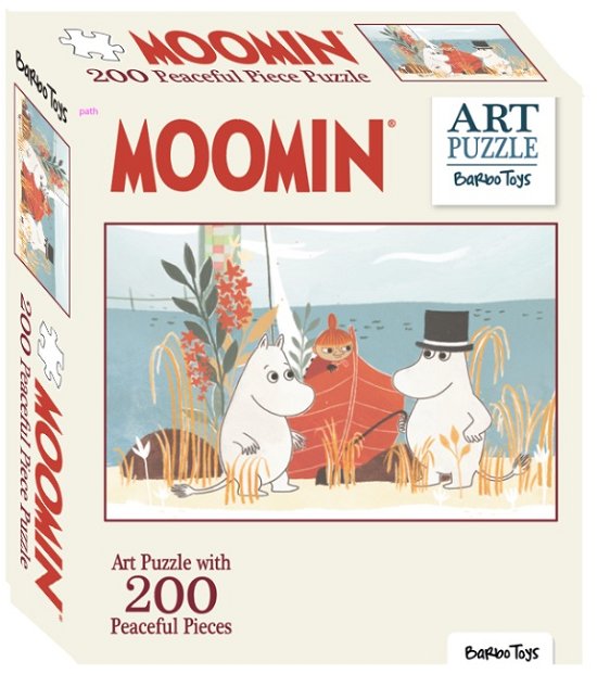 Cover for Mumin Art Puslespil - 200 brikker - Rød (N/A) (2024)