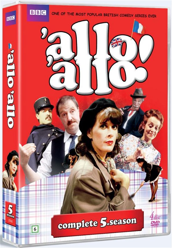 Cover for Allo Allo · Complete Season 5 (DVD) (2016)