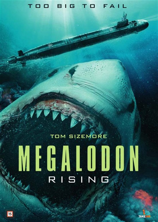 Cover for Megalodon Rising (DVD) (2022)