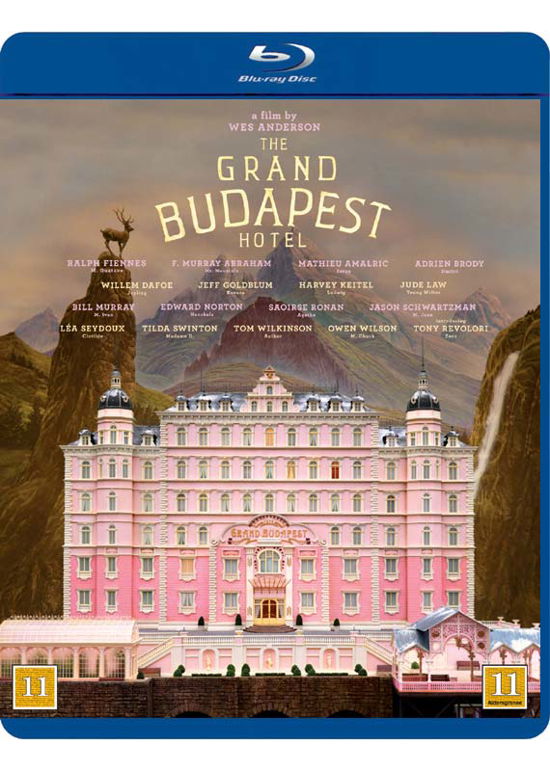 The Grand Budapest Hotel - Wes Anderson - Elokuva -  - 7340112711023 - torstai 7. elokuuta 2014