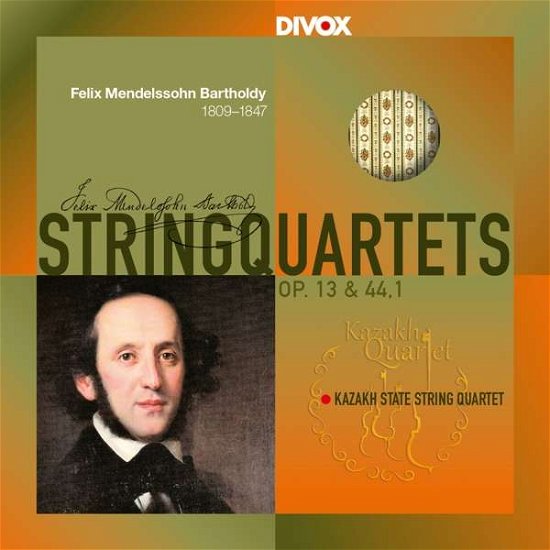 Cover for Kazakh State String Quartet · Felix Mendelssohn: String Quartets Nr. 2 Op. 13 &amp; Nr. 3 Op. 44 1 (CD) (2019)